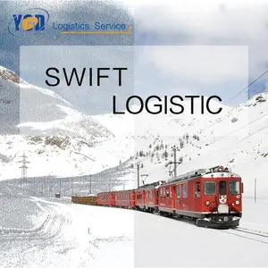 Cheap shipping rates DDP logistics to door services railway deliver train shipping from china to UZB/Europe/Italy