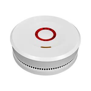 China Suppliers Standalone 85Db ABS Smoke Senoer Wireless Fire Detection And Alarm Bell System With 10 Years Batteries