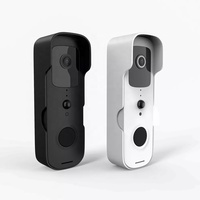 Interphone vidéo intelligent sans fil Tuya 1080P, étanche, détection de mouvement, caméra WiFi domestique, petite taille, batterie BT30