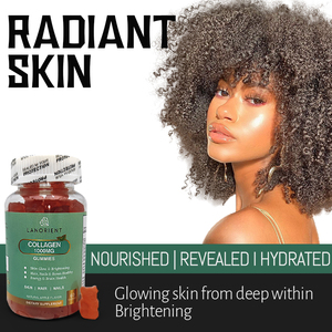 Integratori Naturali a Base di Erbe e Vitamine, Gommose Vegane al Collagene e Biotina per <span class=keywords><strong>Capelli</strong></span>, Pelle e <span class=keywords><strong>Unghie</strong></span> - Product Image 5