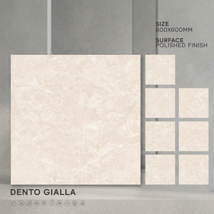 Azulejos Decorativos de Porcelana Marrón Breccia de 600x600 mm, Efecto Mármol Marrón, Brillante, Diseño para Paredes y Pisos - Product Image 6