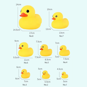 Biểu Tượng Tùy Chỉnh Lớn Màu Vàng Vịt Tắm Đồ Chơi Quỳ Vinyl Vịt Cho Bé Nước Chơi Đồ Chơi Làm Bằng Nhựa Và Cao Su Đóng Gói Số Lượng Lớn - Product Image 6