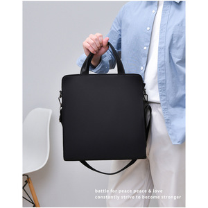Sac à bandoulière en polyester de haute qualité, imperméable, léger, pour ordinateur portable, vente en gros, pas cher, pour affaires. - Product Image 1