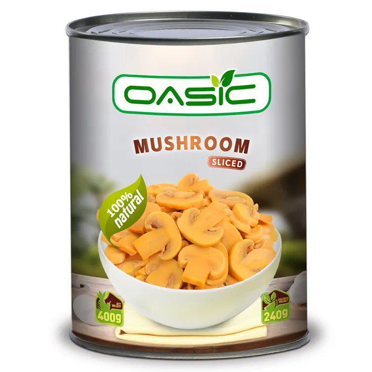 Wholesale Easy Open Delicious Champignon Canned Mushroom With Easy Open Lid