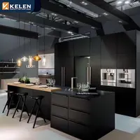 Kelen - Custom Wood Kitchen Cabinet, Modern Island Designs