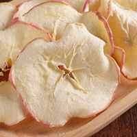 Prix de gros pour les tranches de pommes séchées chinoises frites sous vide, collation de fruits secs saine, pomme