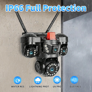 Cámara de Vigilancia Solar con Sensor CMOS, Monitoreo Remoto por Teléfono Móvil, Aplicación HiEasy, Cámara Dual HD para Exteriores, 4G, IP66 - Product Image 6