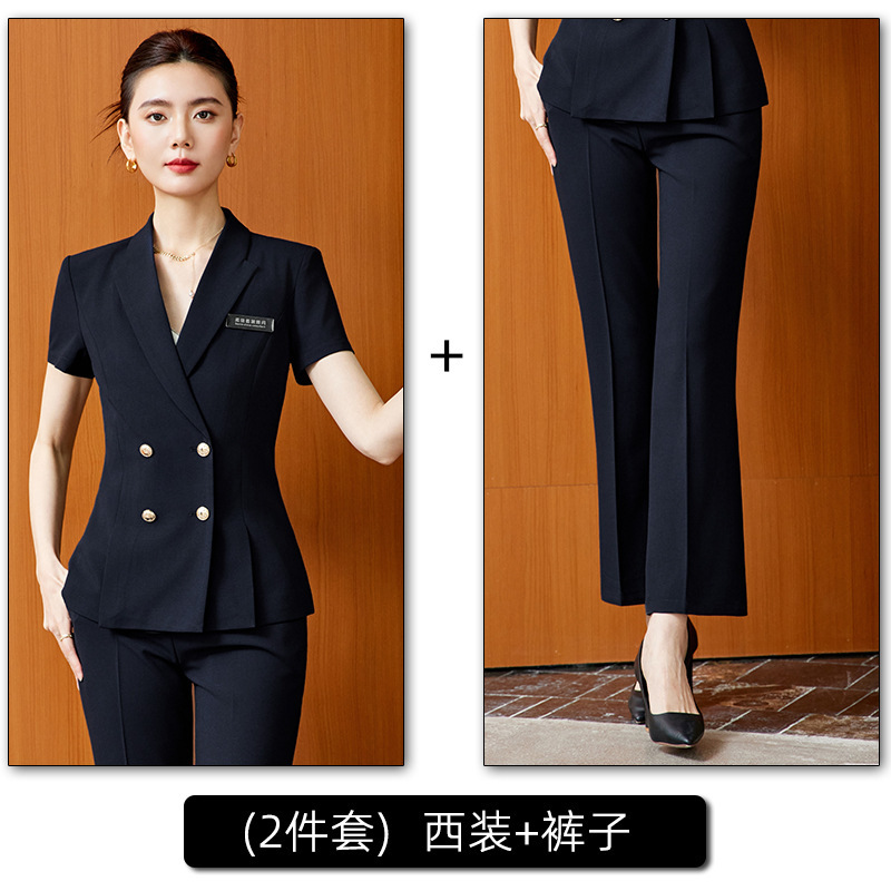 Black suit pants