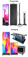 Beli 2 Layar Poster LED Lipat Ganda P2 1 Flight Case Stok Las Vegas NV Layar Poster LED Lipat