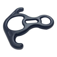 Corne 8 Figure Anneau Abseiler Descente lente Protection Descente Descente Mousqueton 50kn Aluminium Escalade Crochet Escalade En Plein Air