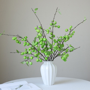 Fleurs artificielles <span class=keywords><strong>houx</strong></span> petite pomme fleurs artificielles mariage hôtel restaurant décor maison fleurs artificielles - Product Image 1