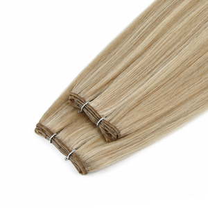 Extensions de cheveux humains Genius Weft en gros, 100% cheveux Remy alignés sur les cuticules, invisibles, sans couture, prêts à être expédiés, personnalisation possible - Product Image 4