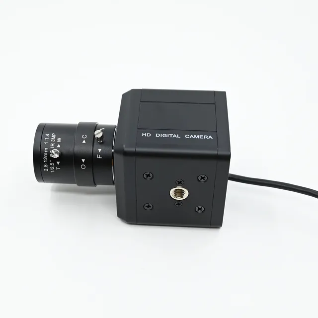 2MP Global Shutter USB Camera 60FPS Color 1600X1200 Driver-Free Plug And Play Machine Vision Industrial Webcam