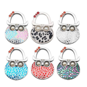 Xách tay Owl kim loại có thể gập lại Túi Móc Cổ Bảng móc - Product Image 6