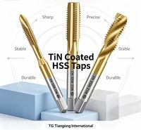 Metal Working Machine Cutting Tap Tian gong M6542 TiN Coated Right & Left Hand HRC 62-65 for Factory Mass Tapping Task