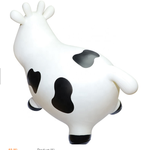 Jouet gonflable en PVC <span class=keywords><strong>Vache</strong></span> laitière sautillante - Product Image 4