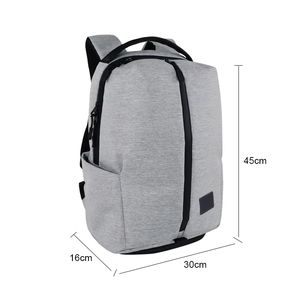 Mochila para Portátil de Cuero PU Impermeable de Diseño Simple y Lujoso con Logotipo Personalizado 2026, Mochila Enrollable Impermeable Personalizada 2 - Product Image 4