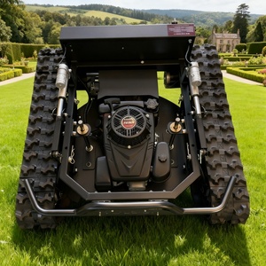 Robot de désherbage de <span class=keywords><strong>jardin</strong></span> à chenilles à 4 temps avec télécommande sans fil pour les fermes et les vergers - Product Image 4