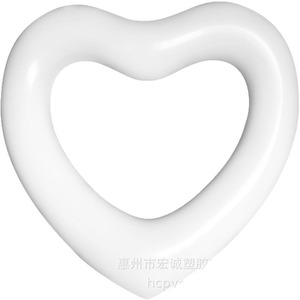 Inflatable Pvc Heart Swimming <b>Ring</b> 90Cm120Cm For Adults Water Sports Floatation Device - Product Image 2