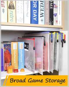 Letter Size <b>A4</b> Colorful 30pcs Mesh Zipper Document Pouches Transparent Travel Essentials Organizer Packaging <b>File</b> Bag for Office - Product Image 4