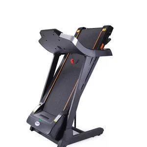 Pelatihan Kardio Layar LCD Lipat Treadmill Lipat Elektrik Pintar dengan Miring