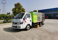 Dongfeng Mesin Penyapu Jalan Kompak Euro 6 Berlisensi Standar di Bawah 4,5 Ton, Cuci + Vakum dalam Satu Kali Jalan, Tanpa Kecemasan Zona Bebas Emisi
