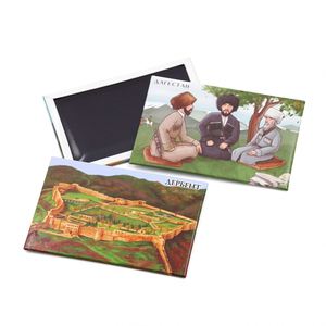 Imanes de nevera personalizados de alta calidad 2024, recuerdos de Islandia, Reino Unido, Finlandia, imán de hojalata impreso - Product Image 2