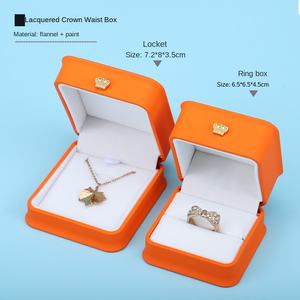 Pintura corona cintura colección joyero joyería embalaje venta al por mayor collar anillo pulsera colgante - Product Image 3