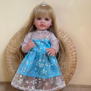Muñeca Reborn OtardDolls de 50 cm, Muñeca Princesa Elsa, Muñeca Bebé Realista para Adolescentes - Product Image 4