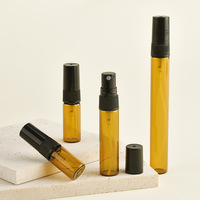 Vente de flacons vaporisateurs de parfum de 2 ml, 3 ml, 5 ml, 10 ml avec autocollants, mini atomiseurs de parfum portables, flacons de parfum de voyage