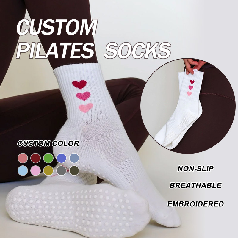 Custom OEM Pilates Women Cotton Embroidery
