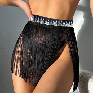 2025 européen américain femmes élégant tenue <span class=keywords><strong>de</strong></span> natation 1 nouvelle couleur Pure gland <span class=keywords><strong>Mini</strong></span> plage jupe Bikini slips 1 taille <span class=keywords><strong>Mini</strong></span> plage - Product Image 3