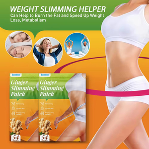 Wholesale Herbal Belly Ginger Patches 54 Pcs for <b>Weight</b> Loss and Burning Fat Body Use - Product Image 5