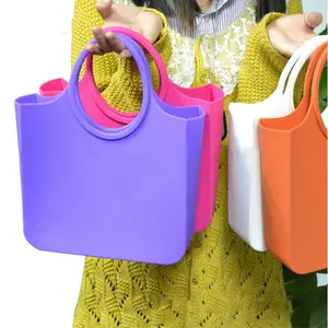 outdoor waterproof fashion ladies hand bags camping hand tote simply southern eva bogg beach bag silicone beach bogg bag