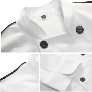 Abrigo de Chef, chaqueta de Chef, uniforme de mujer para café, cocina, chaqueta de Chef de manga larga, uniformes de trabajo de cocinero, abrigo de cocina para restaurante y Hotel - Product Image 6