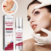 Crème Visage Raffermissante aux Peptides Anti-Âge Hydratante Anti-Rides Rajeunissante Soin Liftant Éclat Lissant des Rides Fines