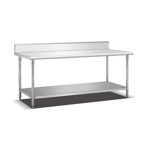 Mesa de Trabajo de Acero Inoxidable para Cocina Comercial, Suministros para Restaurantes y Hoteles, Carro de Servicio para <span class=keywords><strong>Catering</strong></span> - Product Image 1