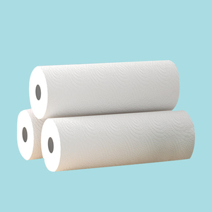 Toallas de Cocina de <span class=keywords><strong>Papel</strong></span>, 100% Pulpa de Material Virgen, Reutilizables, Lavables, Rollo de Toallas de Cocina Suaves - Product Image 4