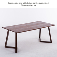 Ensemble table et chaises de salle à manger rectangulaire en bois massif, style moderne et contemporain, écologique, durable, imperméable, assemblé, 6 places, pour la maison