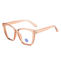 Lunettes de lecture œil-de-chat transparentes classiques pour femmes 2026, verres anti-lumière bleue, lunettes décoratives tendance