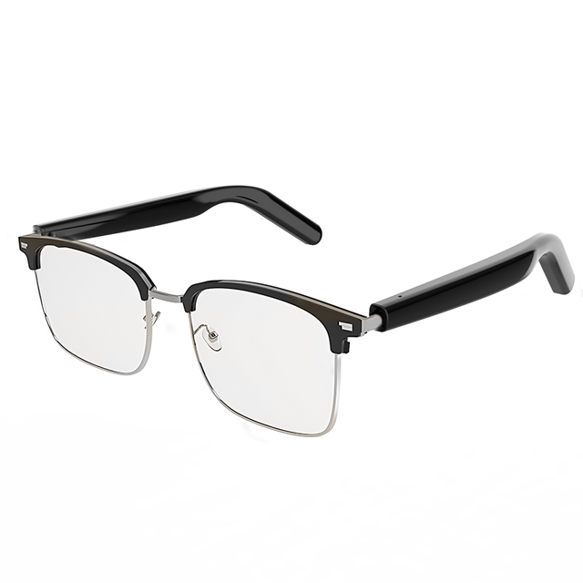 Smart for Audio Glasses Photochromic Lenses AI Assistant Microphone Speaker IPX-5 Waterproof Magnetic Charging Music