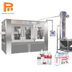 <span class=keywords><strong>Proman</strong></span> a to Z Ligne de machines de remplissage automatique de bouteilles d'eau pure à grande vitesse rotative 3 en 1 pour usine de boissons - Product Image 1