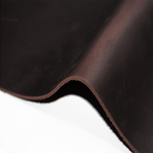 Primo strato di pelle Crazy Horse color caffè, fatta <span class=keywords><strong>a</strong></span> mano, in cuoio di vacchetta, stile retrò europeo e americano, per valigie. - Product Image 1