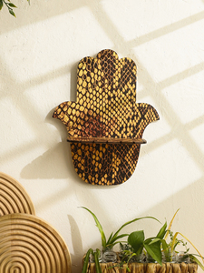 Boho Vàng Rắn Mô Hình Tay Tường Kệ Nổi Tường Kệ Đất Nước Mộc Mạc Mạc Thẩm Mỹ Trang Trí Phòng Trang Trí Nội Thất - Product Image 4