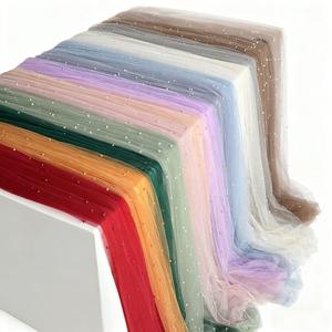 Hot Bán Nhà Máy Ngọc Trai Lưới Bảng Cờ Voan Đám Cưới Mạng Che Mặt Cho Bohemian Khăn Trải Bàn Hoàn Hảo Đảng Trang Trí - Product Image 3