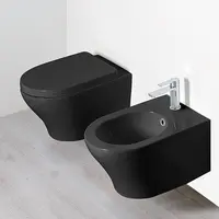 Einzigartige WC Toiletten Link Bidet warme Farbe Toiletten öffentlichen Schrank modulare Luxus Sanitär Boden Pfanne Mini Waschraum Stein Toilette