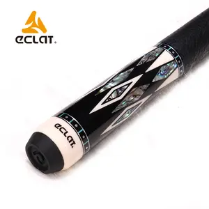 billiard pool cue with blue stone inlay  LPZ-S2 eclat  maple cue same as Predator high level  for professional players