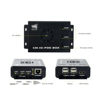 Module informatique Raspberry Pi CM3/3+Lite, carte d'extension POE, carte d'extension externe, boîtier métallique, ventilateur de refroidissement