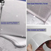 Peinture de base automobile argentée 1K SDD, peinture automobile argentée, plusieurs nuances d'argent pour la réparation de carrosserie