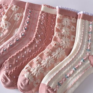 Nuovo Stile Dolce e alla Moda Abito Autunnale Trendy a Vita Alta con Polsini Jacquard Floreali 3D Retrò <span class=keywords><strong>Shabby</strong></span> <span class=keywords><strong>Chic</strong></span> - Product Image 3